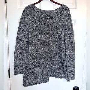PureJill Charcoal Wool Blend Long Sleeve J. Jill Sweater